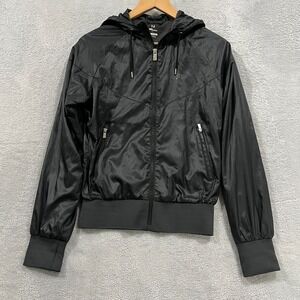 Nike Windrunner Womens Small Windbreaker Zip‎ Jacket Mesh Lined Hooded Running